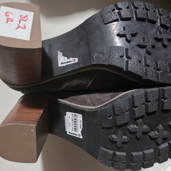 Crevo Alicia Chelsea Leather Heeled Ankle Boot Sz 9 - Picture 6 of 6